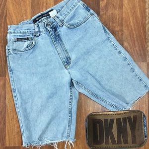 Vintage high waist cutoff shorts